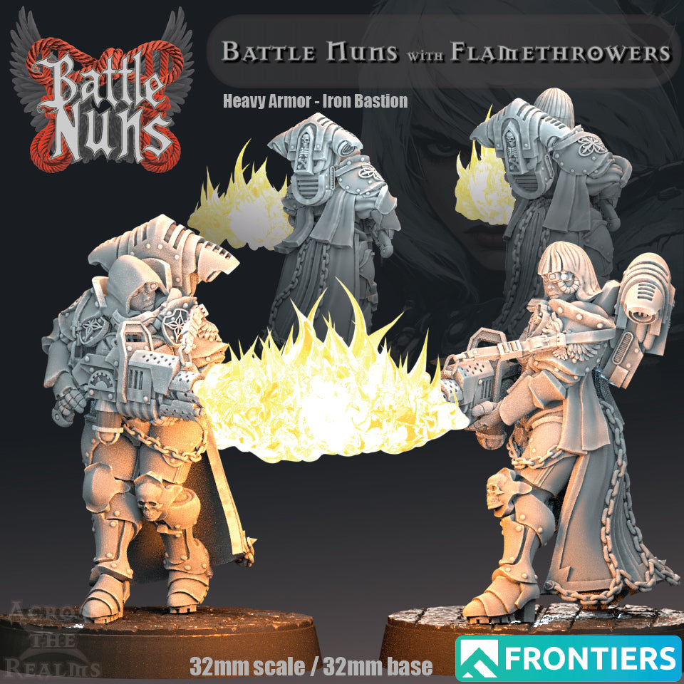 Flamethrowers - Battle Nuns - 2