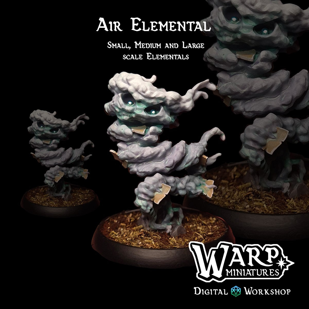 Elementals: Air - Warp Miniatures - 1