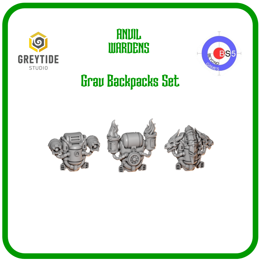 Grav Backpacks - Anvil Wardens - 1