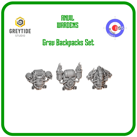 Grav Backpacks - Anvil Wardens - 1