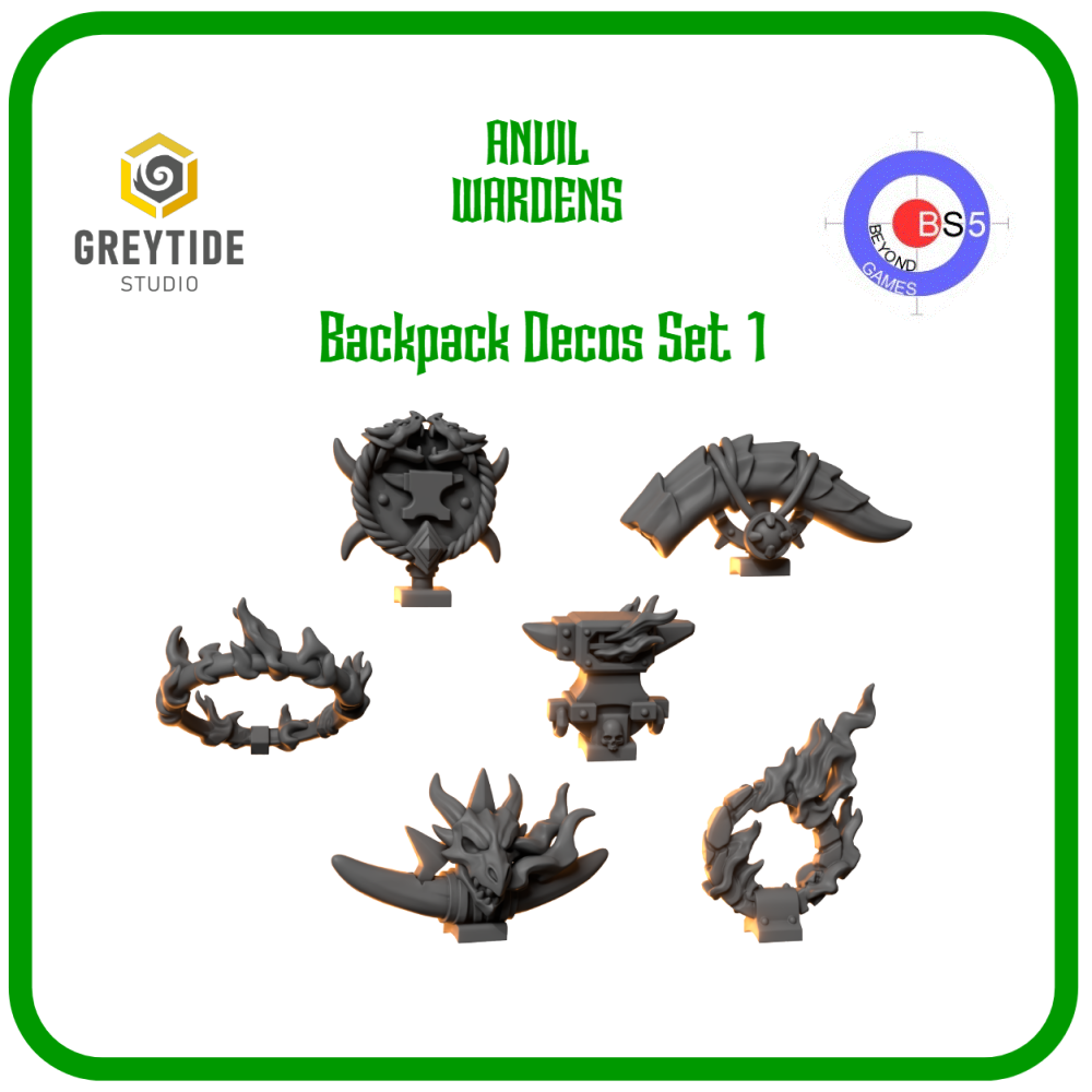 Backpack Decos Set 1 - Anvil Wardens - 1