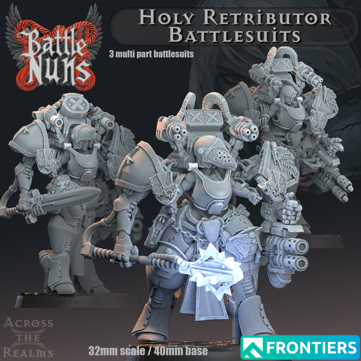 Holy Retributor Battlesuits - Battle Nuns - 1