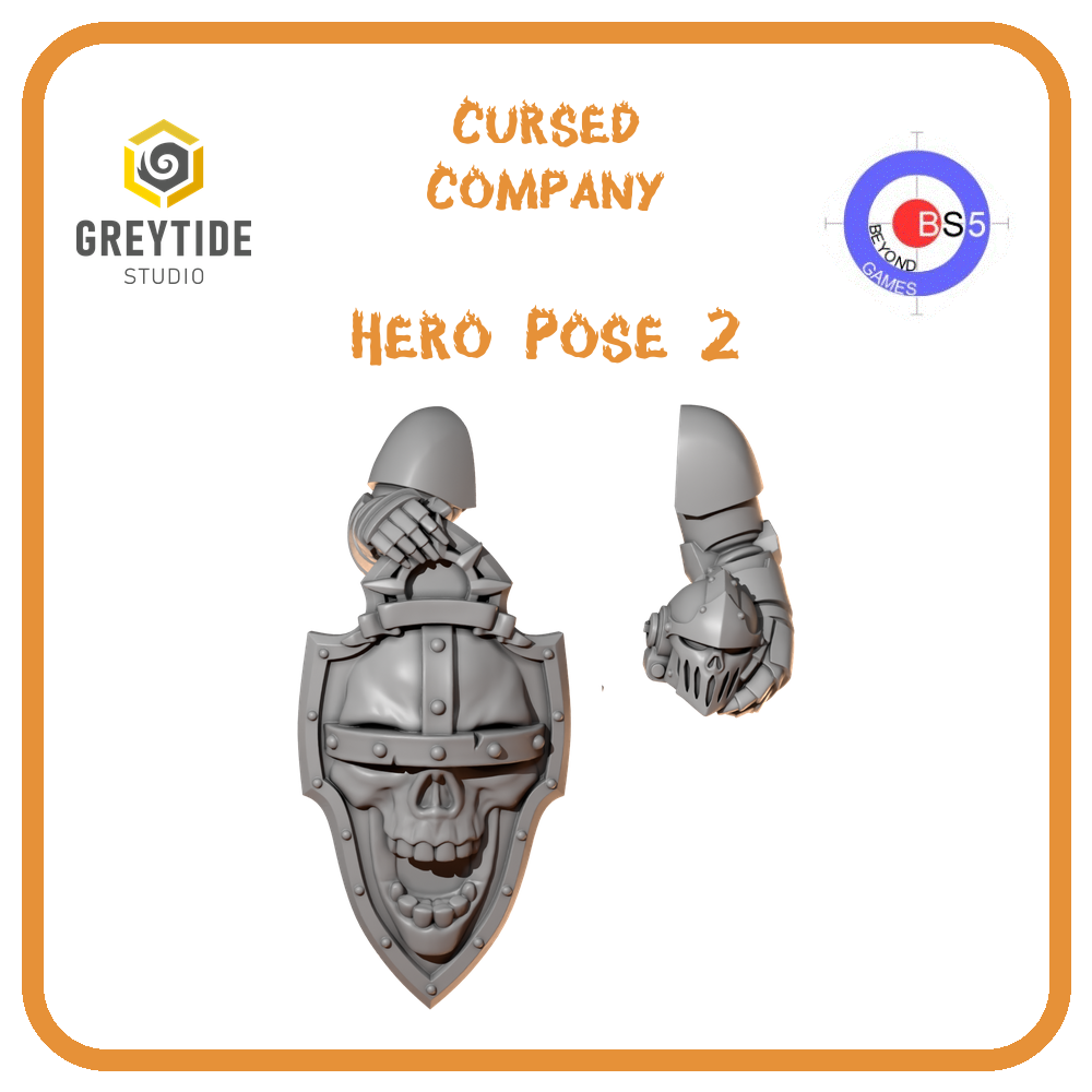 Hero Pose 2 - Cursed Company - 1