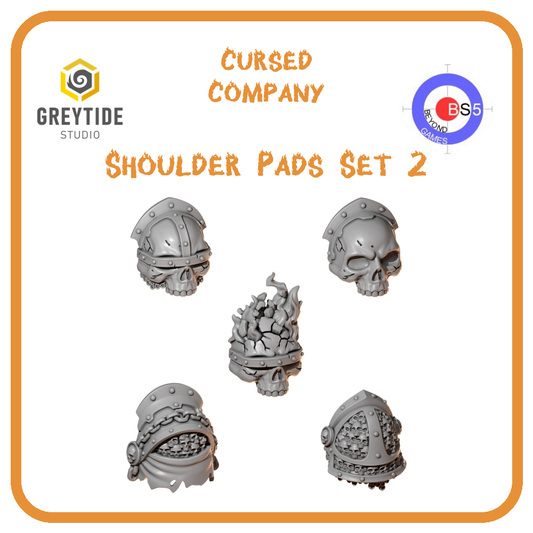 Shoulder Pads Set 2 - Cursed Company - 1